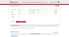 Desktop Screenshot of directoire.camaras.org